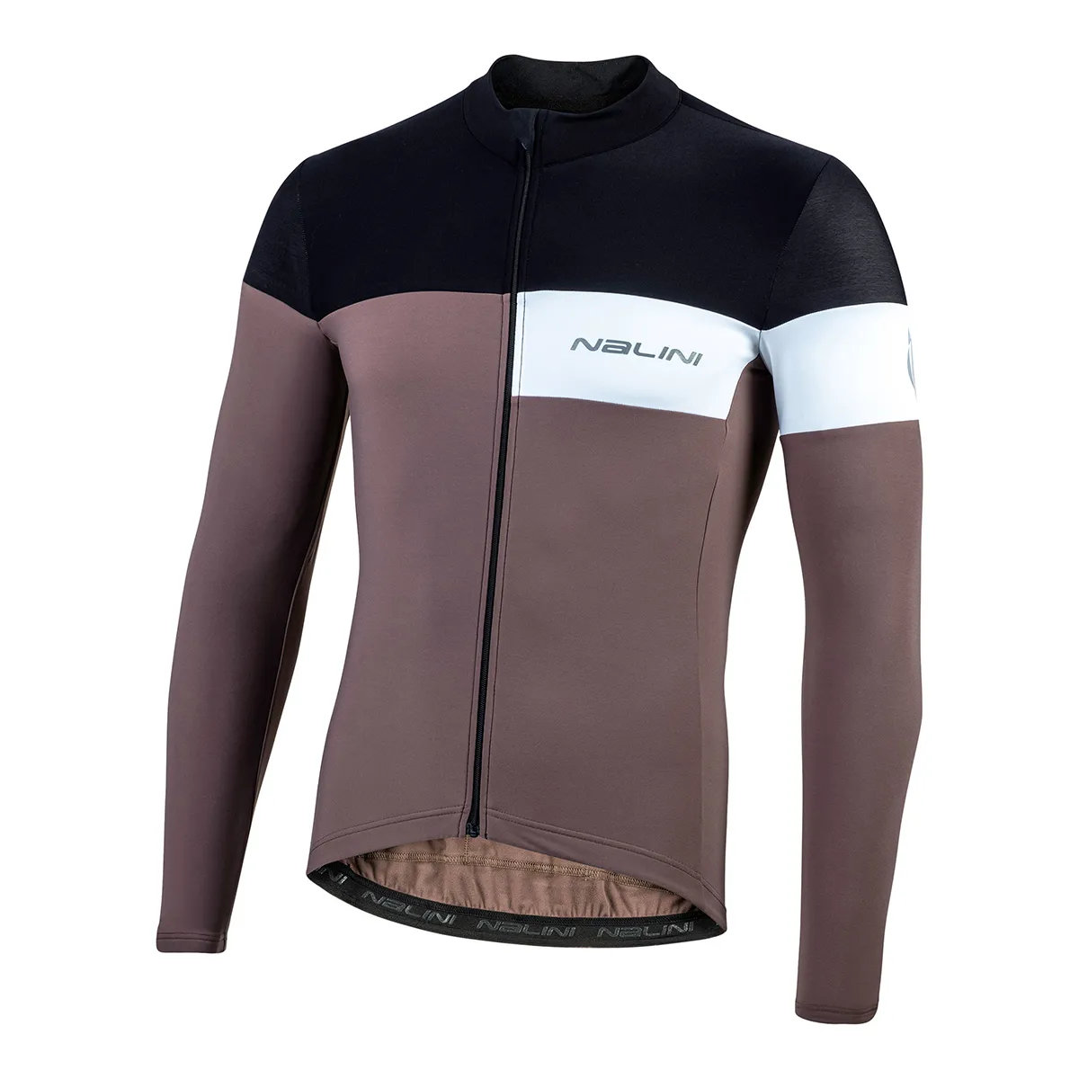 Nalini Pro Corsa B0W Brown Long Sleeve Jersey,