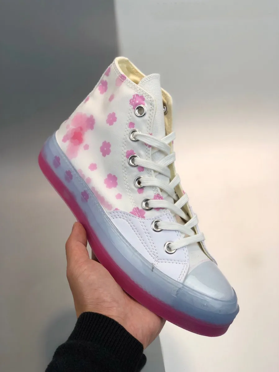 Converse Chuck Taylor 70s Hi Top White Pink / white spring converse