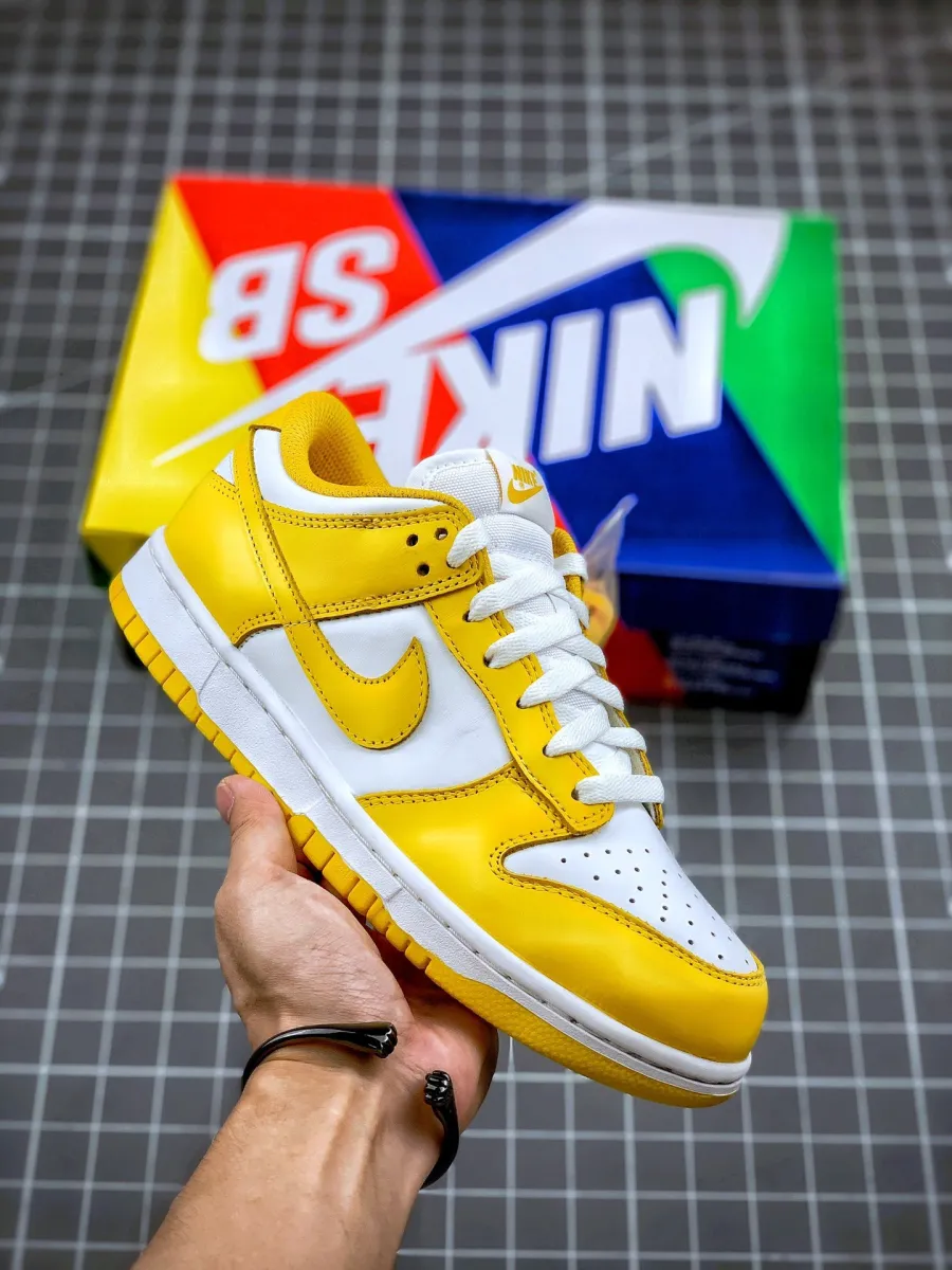 Nike SB Dunk Low Yellow White #yellow white dunk