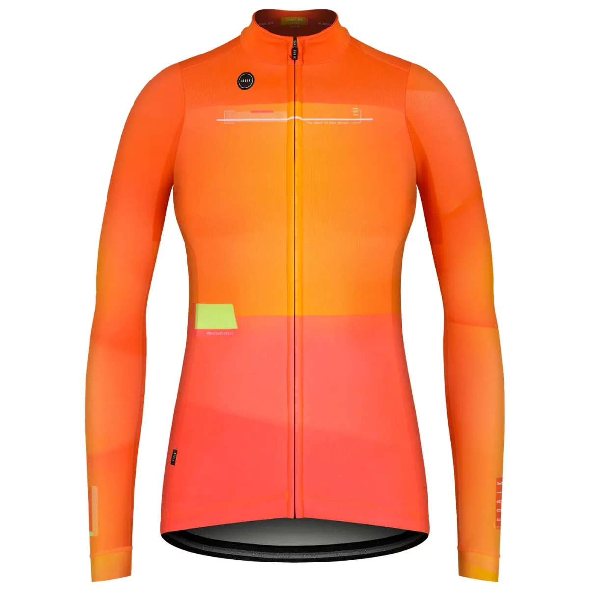 Gobik Cobble Brash long sleeves woman jersey - Orange