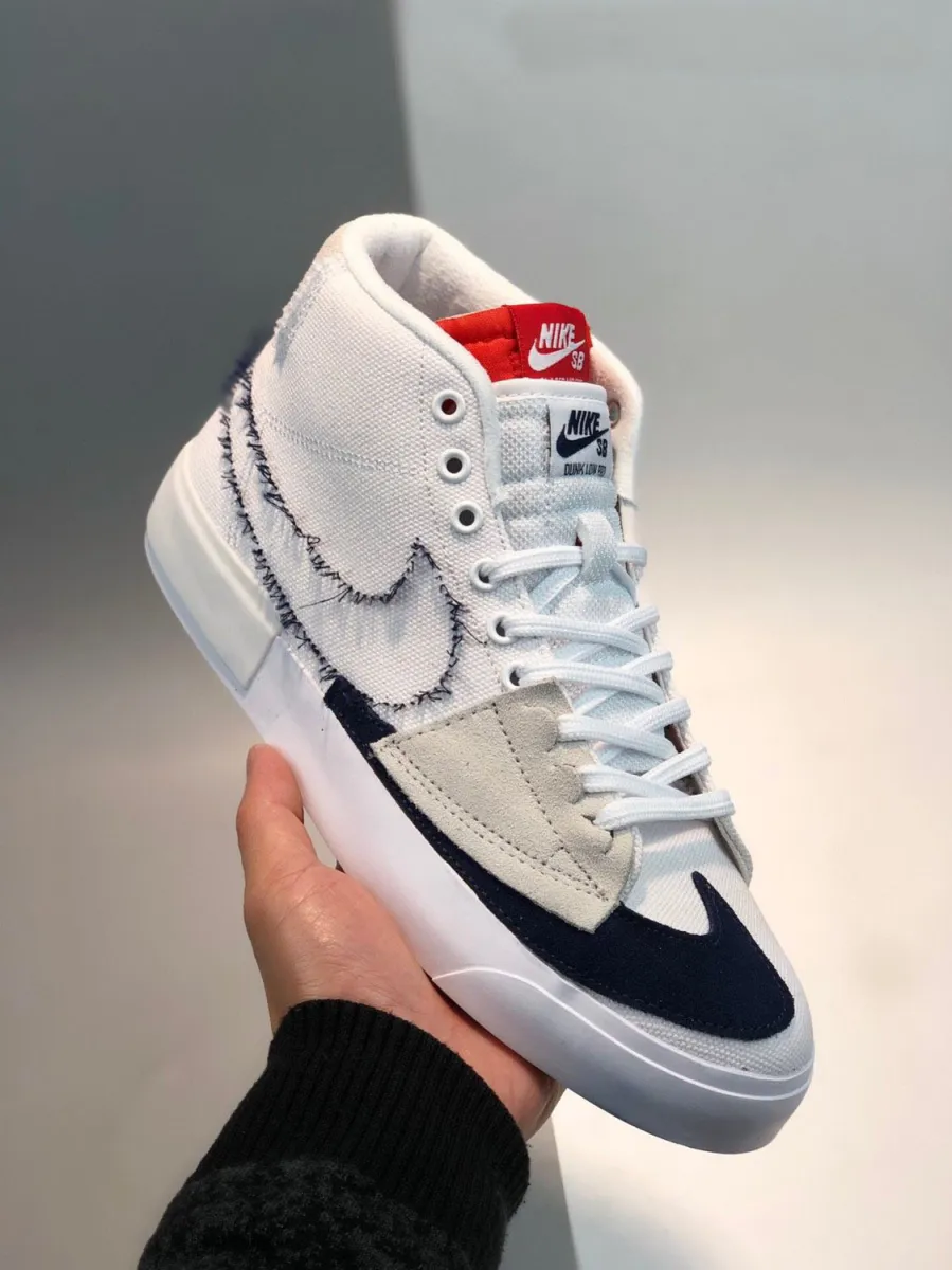 Nike SB Zoom Blazer Mid Edge White Navy CI3833-100 / nike blazer hack pack