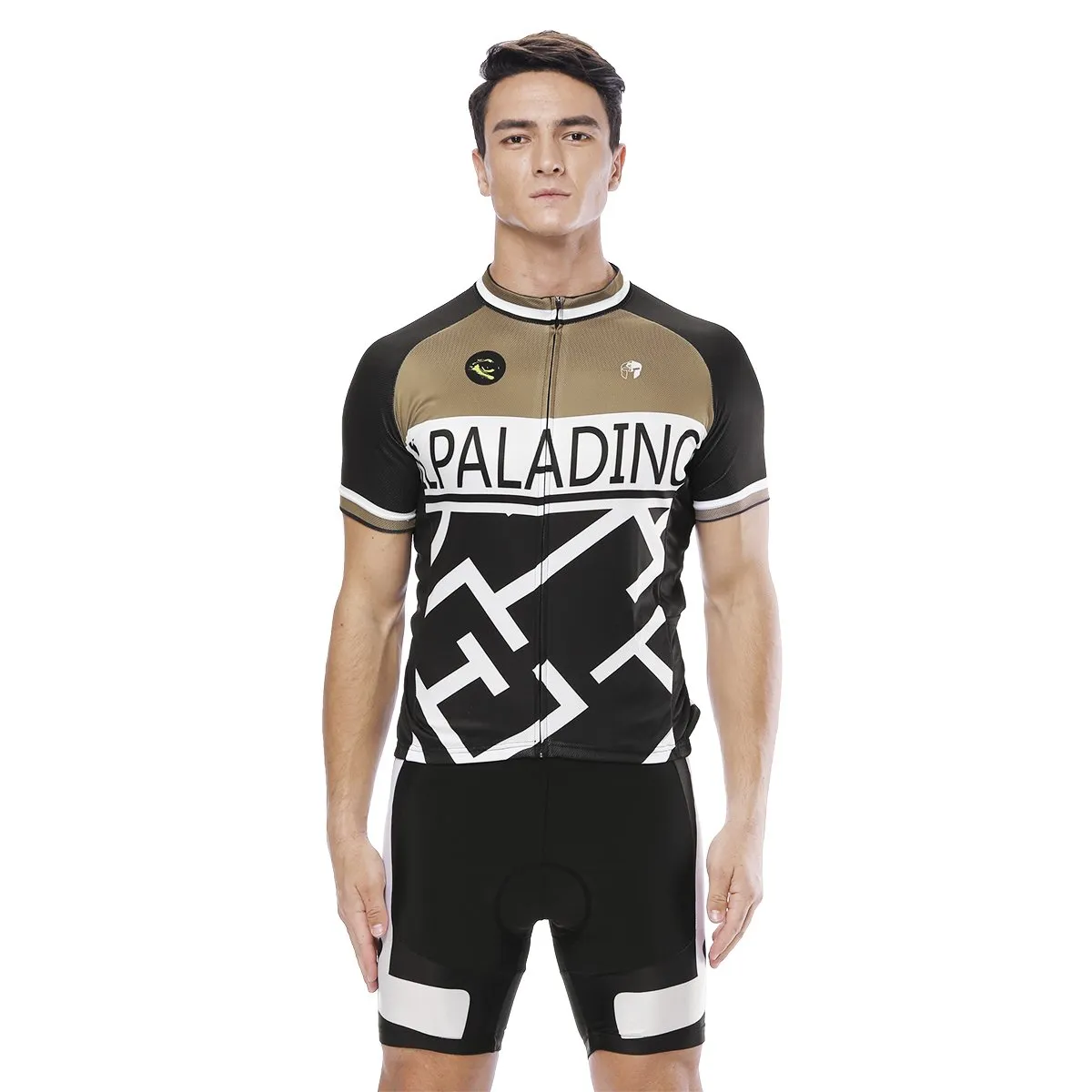Maze Brown Cycling Short-sleeve Jersey/Suit Exercise Bicycling Pro Cycle Clothing Racing Apparel Outdoor Sports Leisure Biking Shirts Team Summer Kit NO. 813