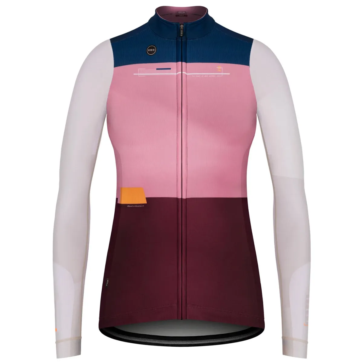 Gobik Cobble Dahlia long sleeves woman jersey - Pink