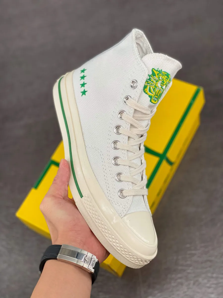 Converse Chuck 70 Breaking Down Barriers High Top White Green / breaking down barriers converse