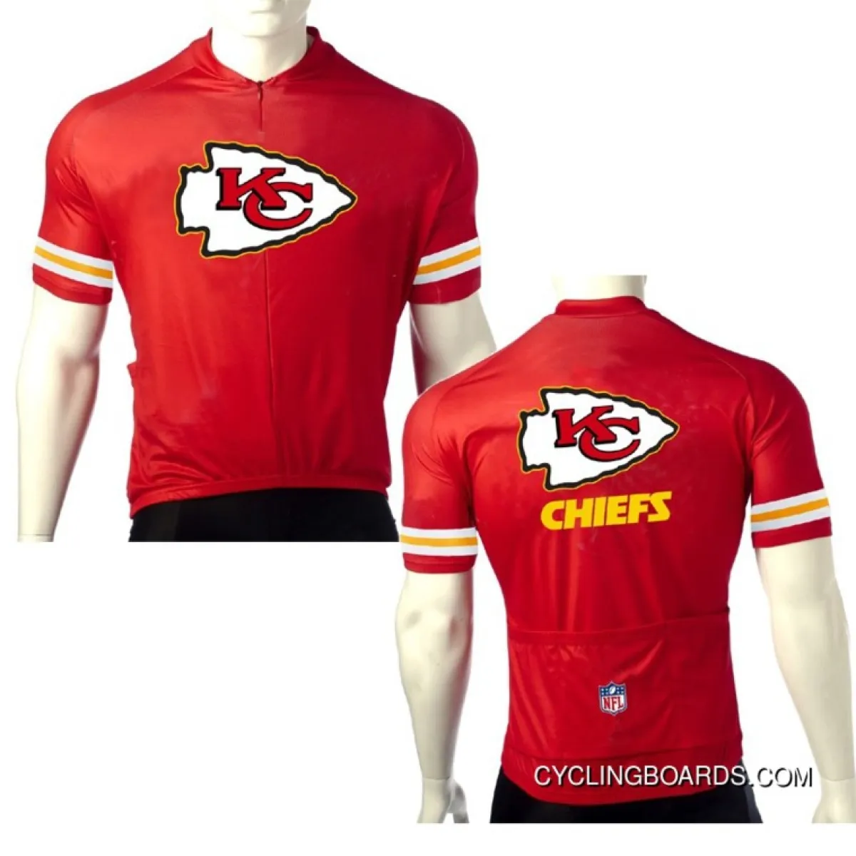 NFL Kansas City Chiefs Cycling Jersey Z-1905713 Restock