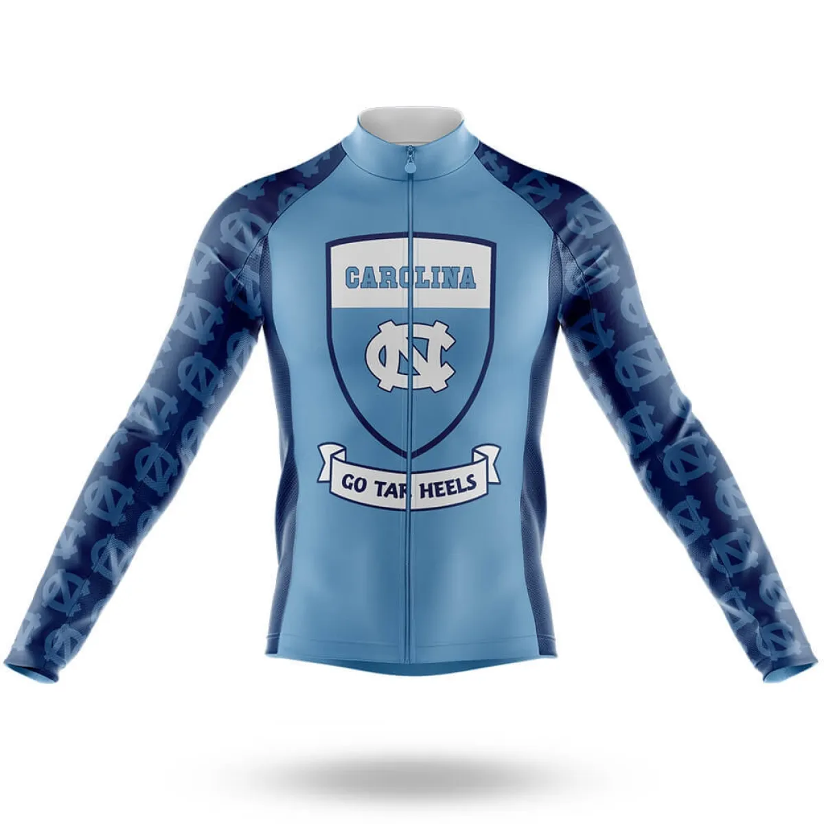 To Buy Go Tar Heels Long Sleeve Cycling Jersey Only
