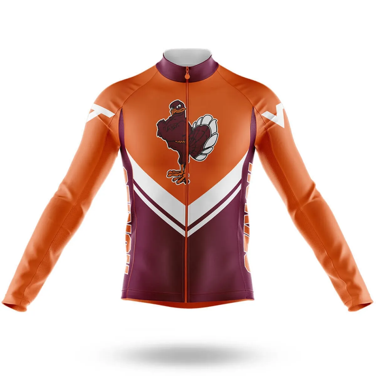 Virginia Tech V3 Long Sleeve Cycling Jersey Only