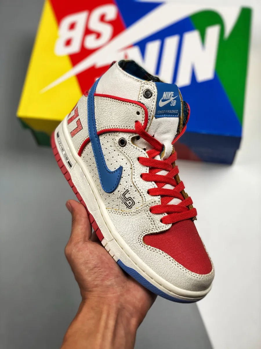 Ishod Wair x Magnus Walker x Nike SB Dunk High 911 T 277 WMNS DH7683-100 / magnus walker dunk