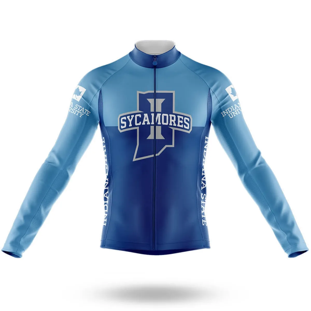 Indiana State University V2 Long Sleeve Cycling Jersey Only
