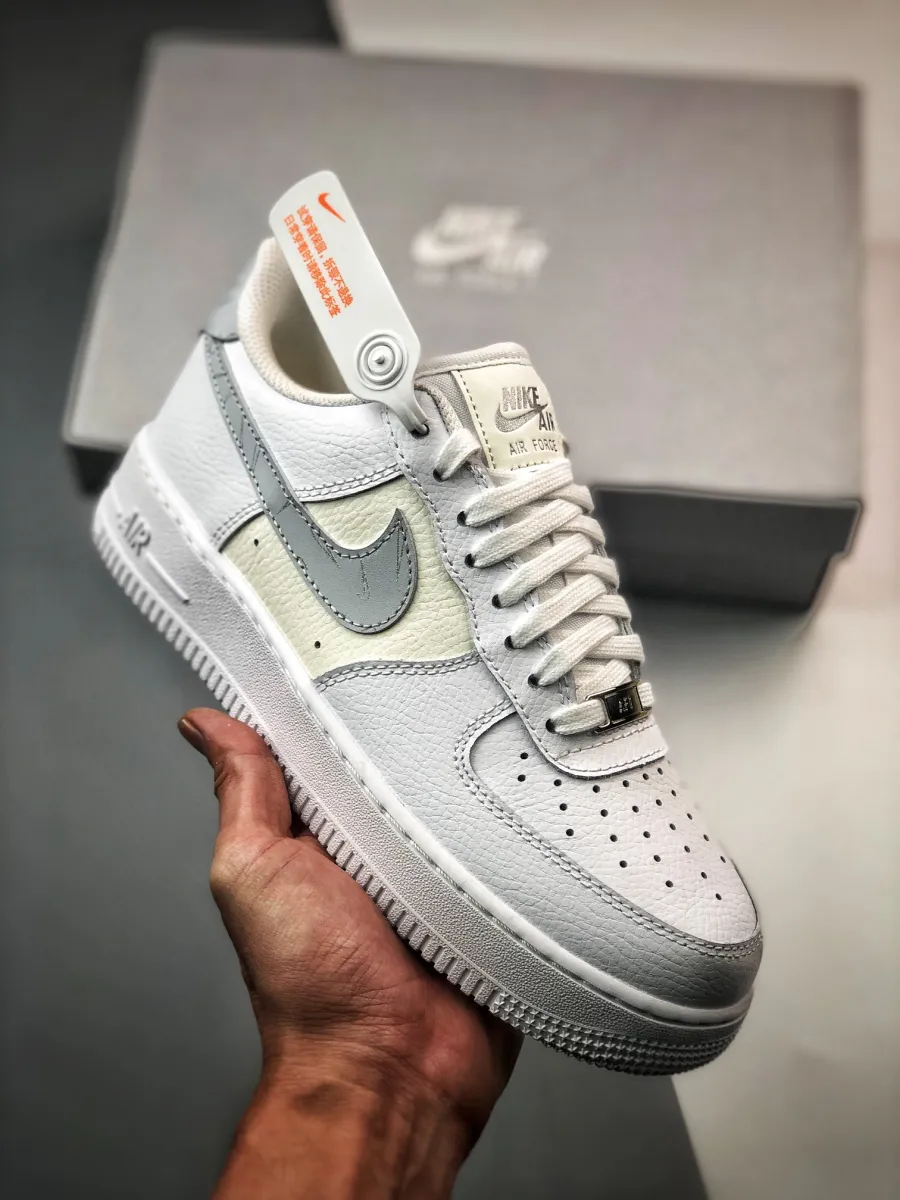 Nike Air Force 1 Low Mini Swooshes White Cream DV2237-100