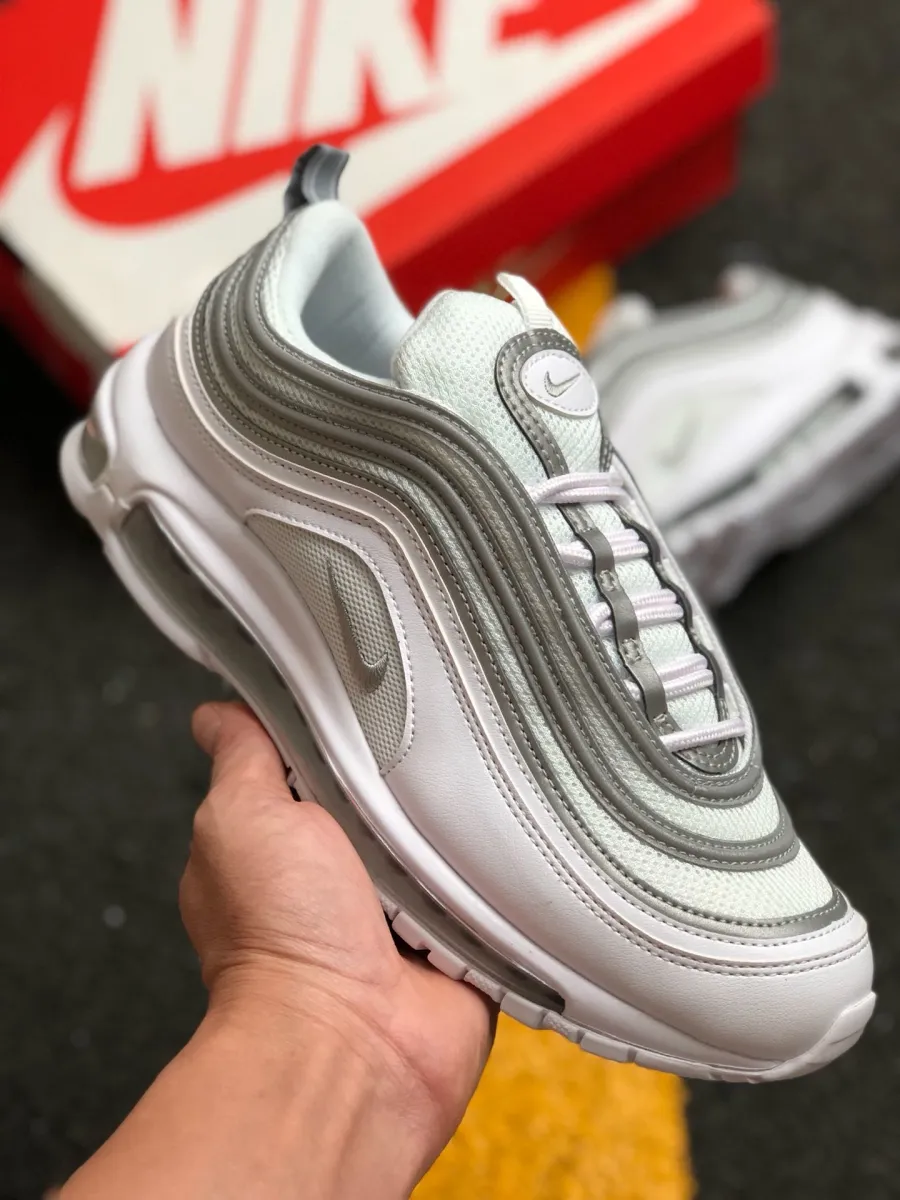 Nike Air Max 97 White/Reflect Silver-Wolf Grey air max 97 white wolf grey reflect silver
