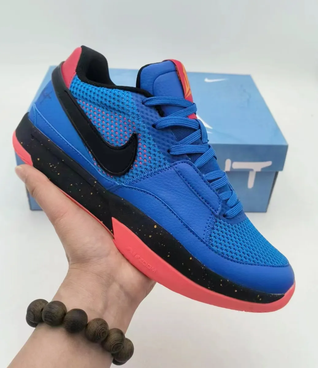 Nike Ja 1 'Mismatch' Game Royal/Black/University Red DR8785-401 / nike ja 1 game royal
