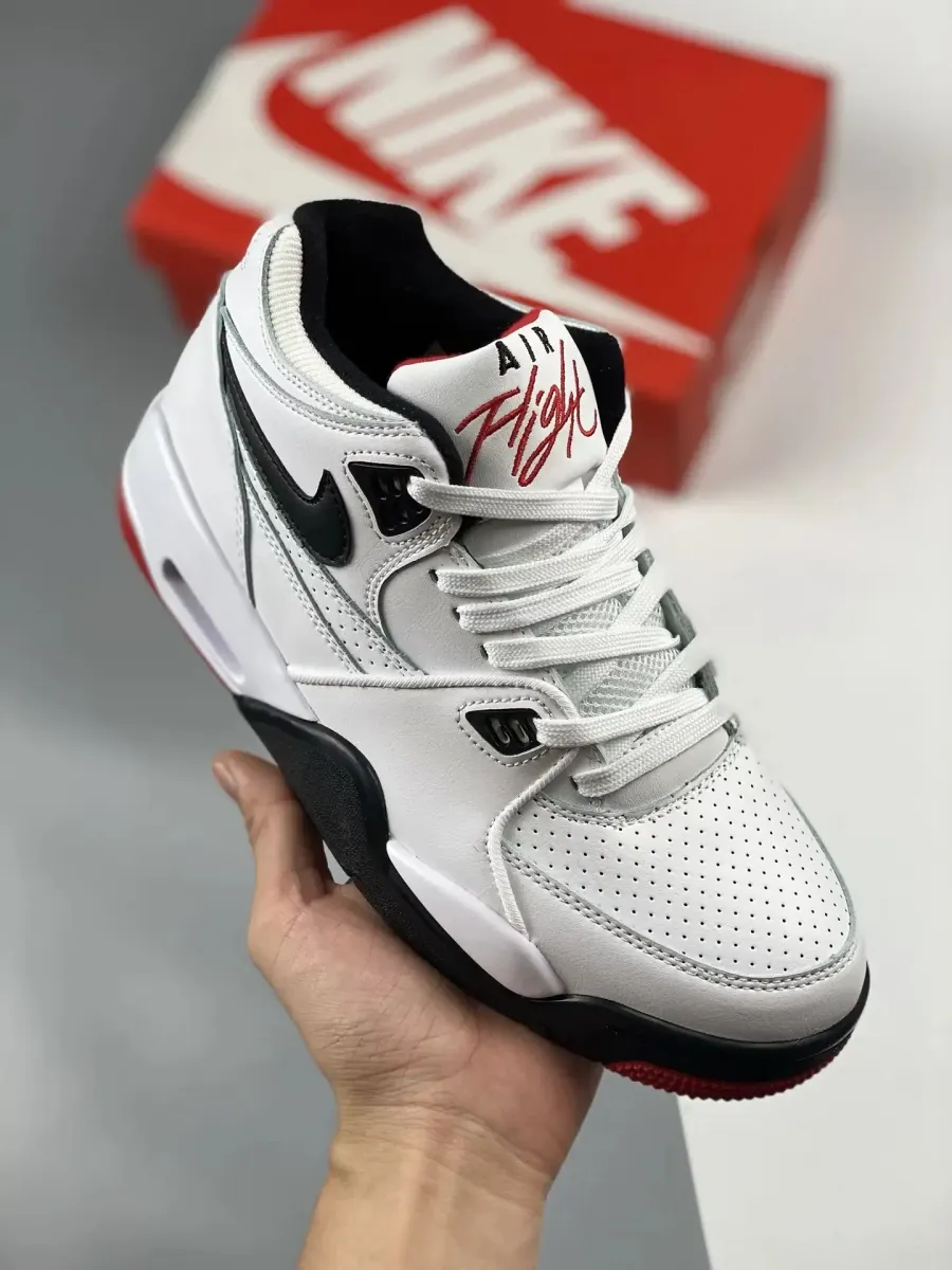 Nike Air Flight '89 'White/Red/Black' / mens nike air flight 89