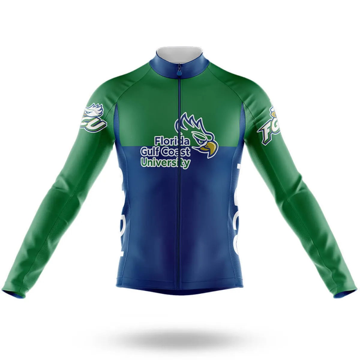 Florida Gulf Coast University V2 Cycling Kit - Long Sleeve Jersey