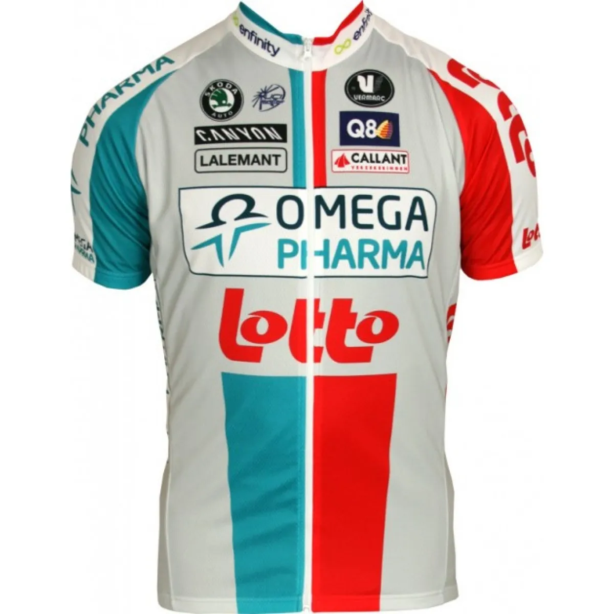 OMEGA PHARMA-LOTTO 2011 Vermarc Radsport-Profi-Team - Short Sleeve Jersey