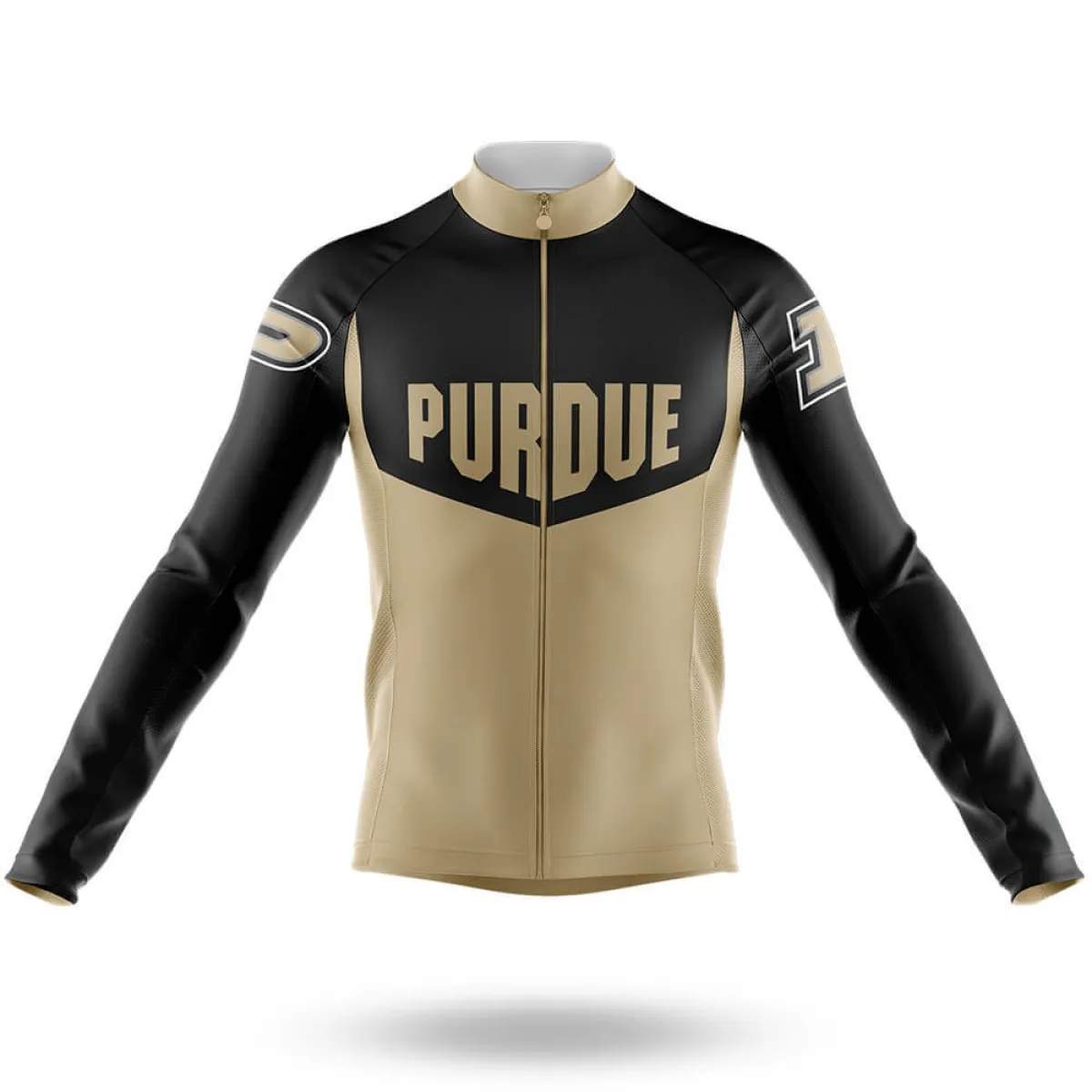 Purdue University V3 Long Sleeve Cycling Jersey Only