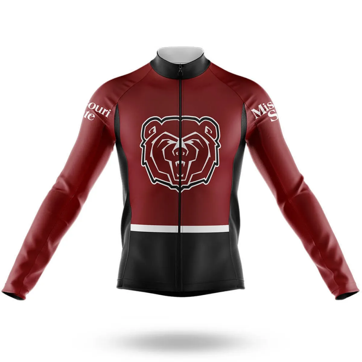 Missouri State Bears Long Sleeve Cycling Jersey Only