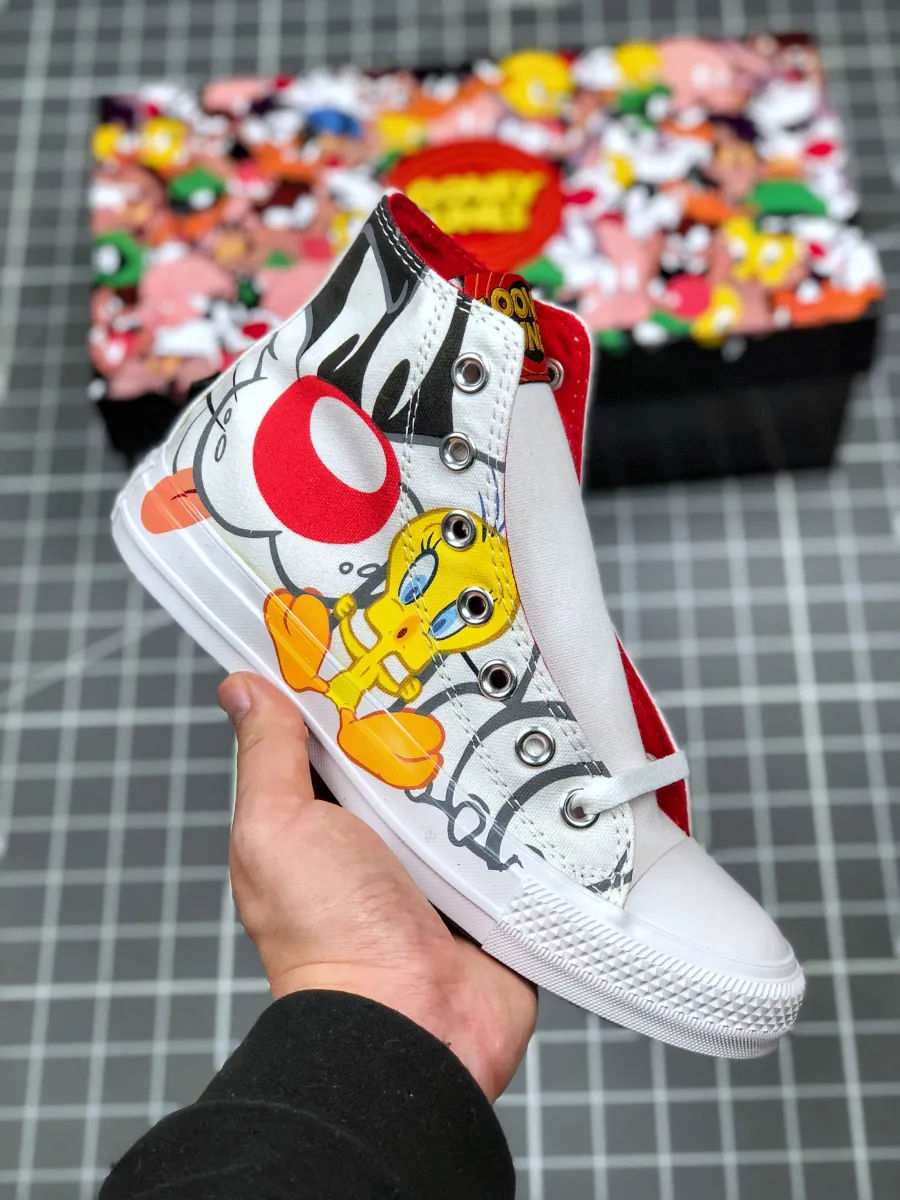 Converse Chuck Taylor High Sylvester & Tweety 158886C-100 For Sale