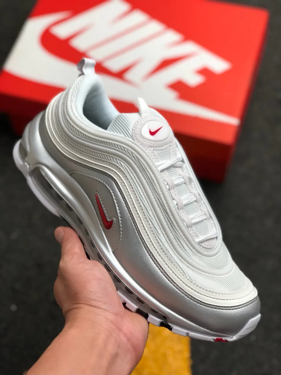 Nike Air Max 97 QS White/Varsity Red-Metallic Silver-Black AT5458-100 Online