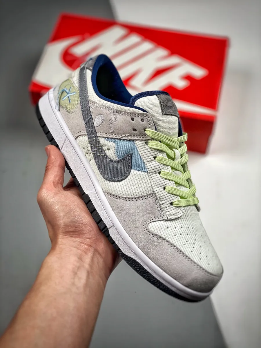 Nike Dunk Low 'On The Bright Side' Grey/Blue / nike dunk clearance