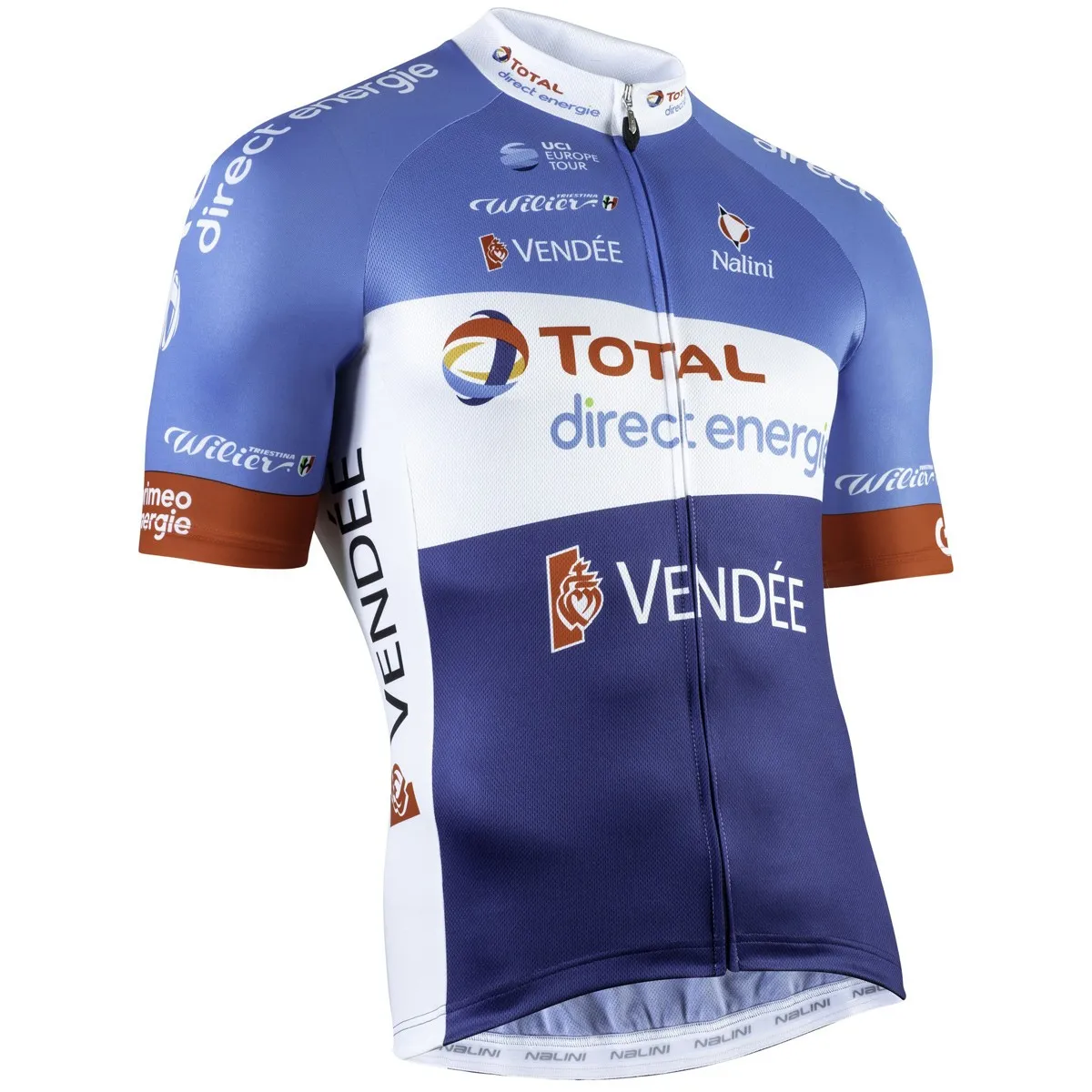 TEAM Total Direct Energie 2019 Short Sleeve cycling Jersey bike clothing Cycle apparel Shirt