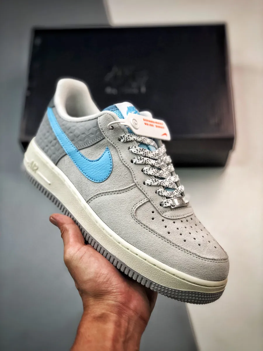 Women Nike Air Force 1 Low Snowflake Grey DQ0790-001 / snowflake af1