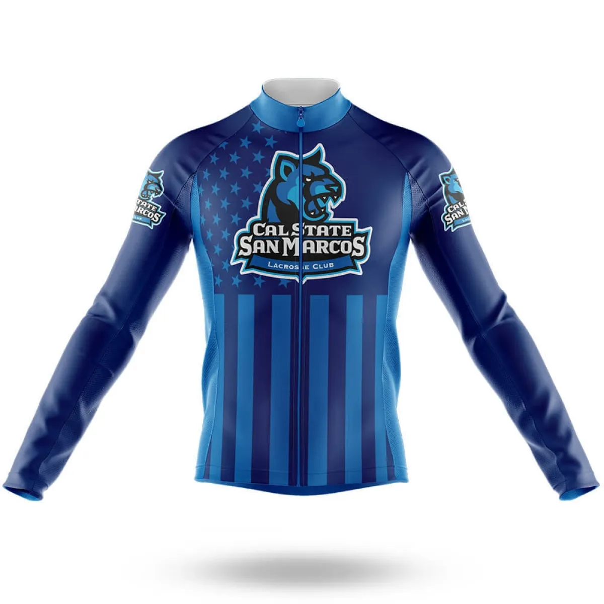 California State University San Marcos USA Long Sleeve Cycling Jersey Only