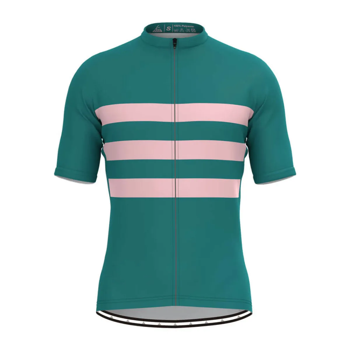 Men's Classic Stripe Jersey - Green/Pink For Sale