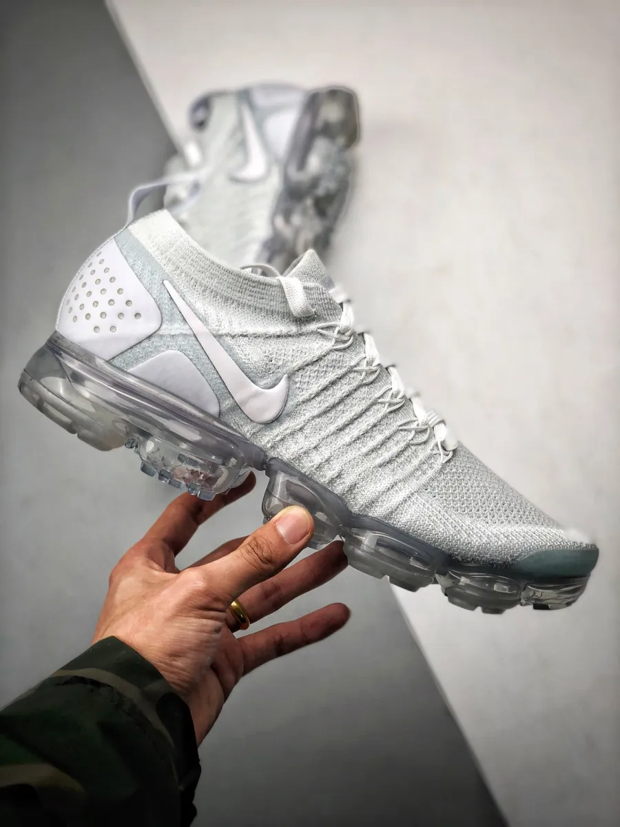 Nike Air VaporMax 2.0 White/Pure Platinum-Metallic Silver / white/pure platinum/metallic silver/white