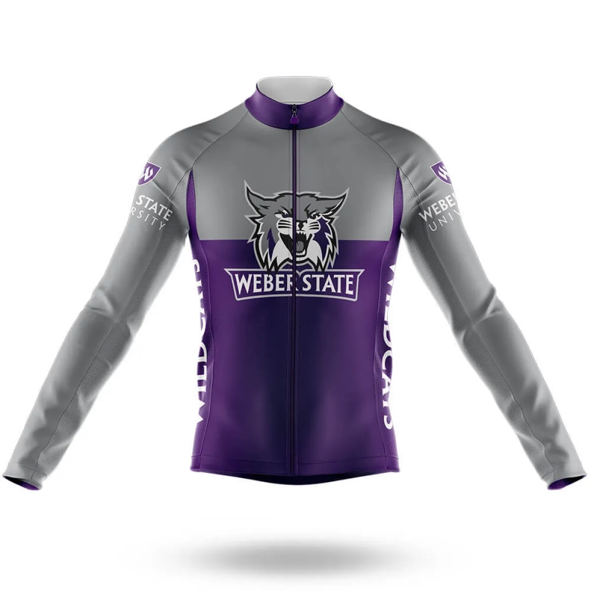 Weber State University V2 Long Sleeve Cycling Jersey Only | weber state university clothing