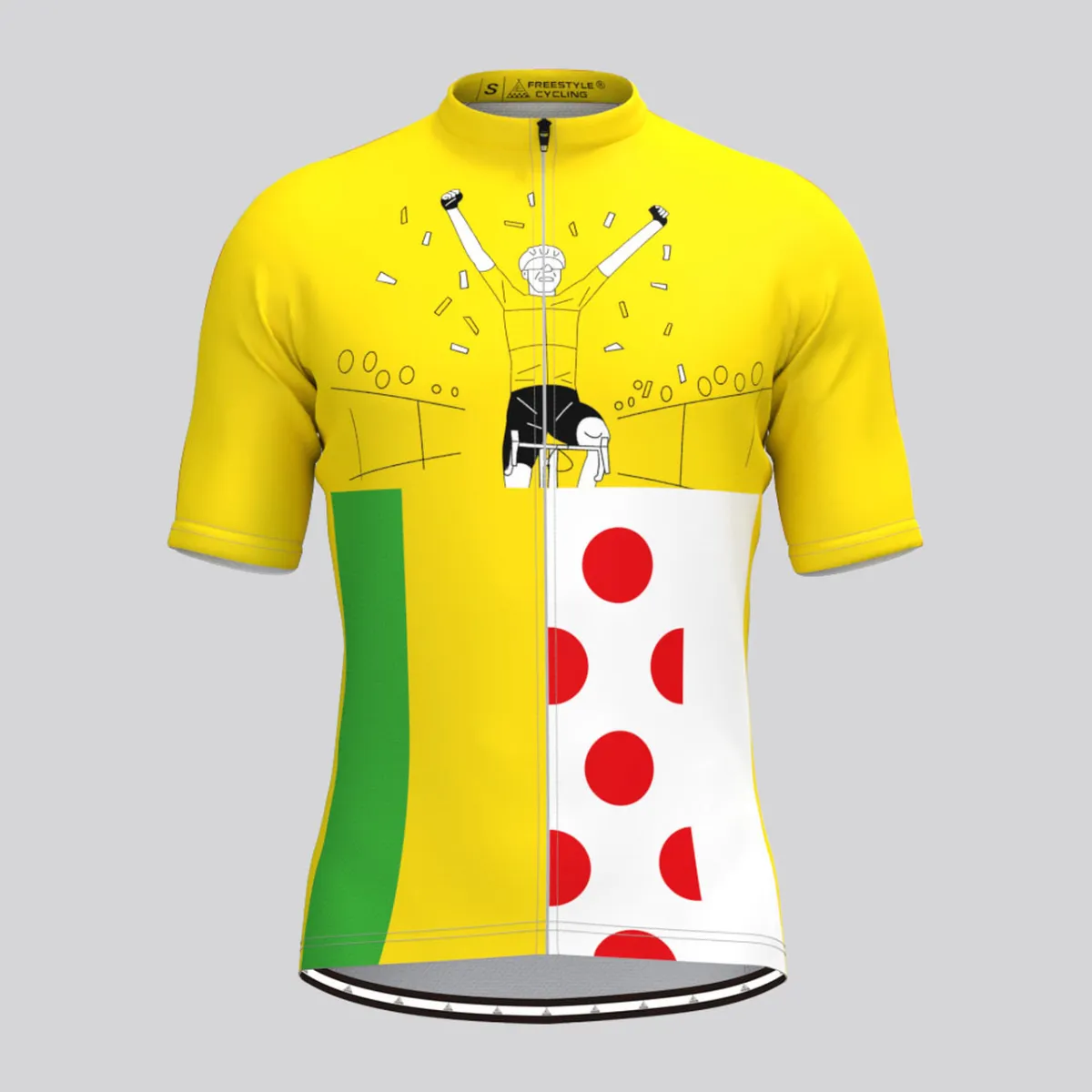 Tour De France Classic Color V3 Men's Cycling Jersey