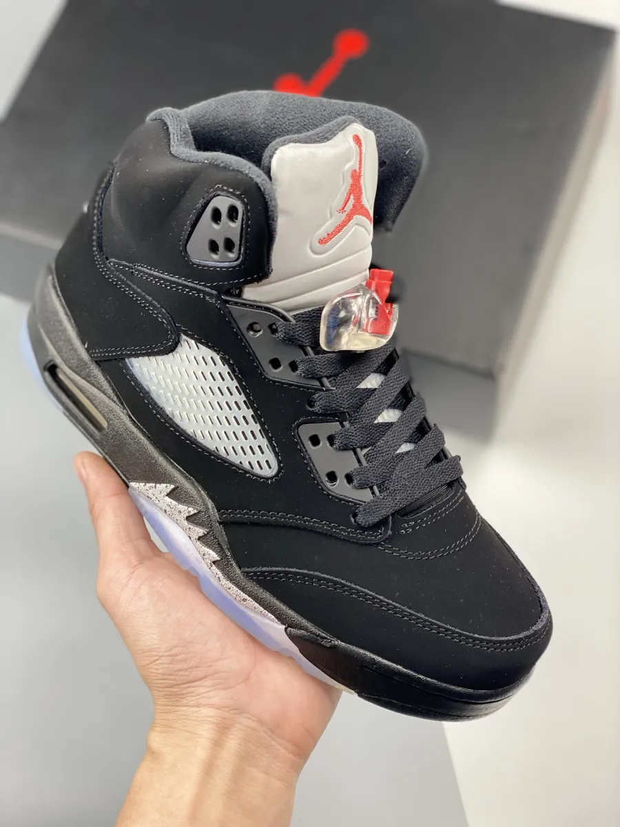 Jordan 5 Retro Black Metallic 845035-003 - aj5 black metallic