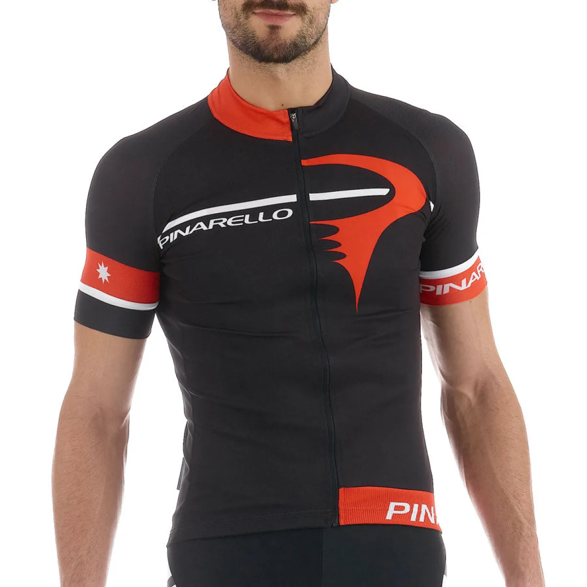 Pinarello Corsa Gara Jersey - Black Red New Releases