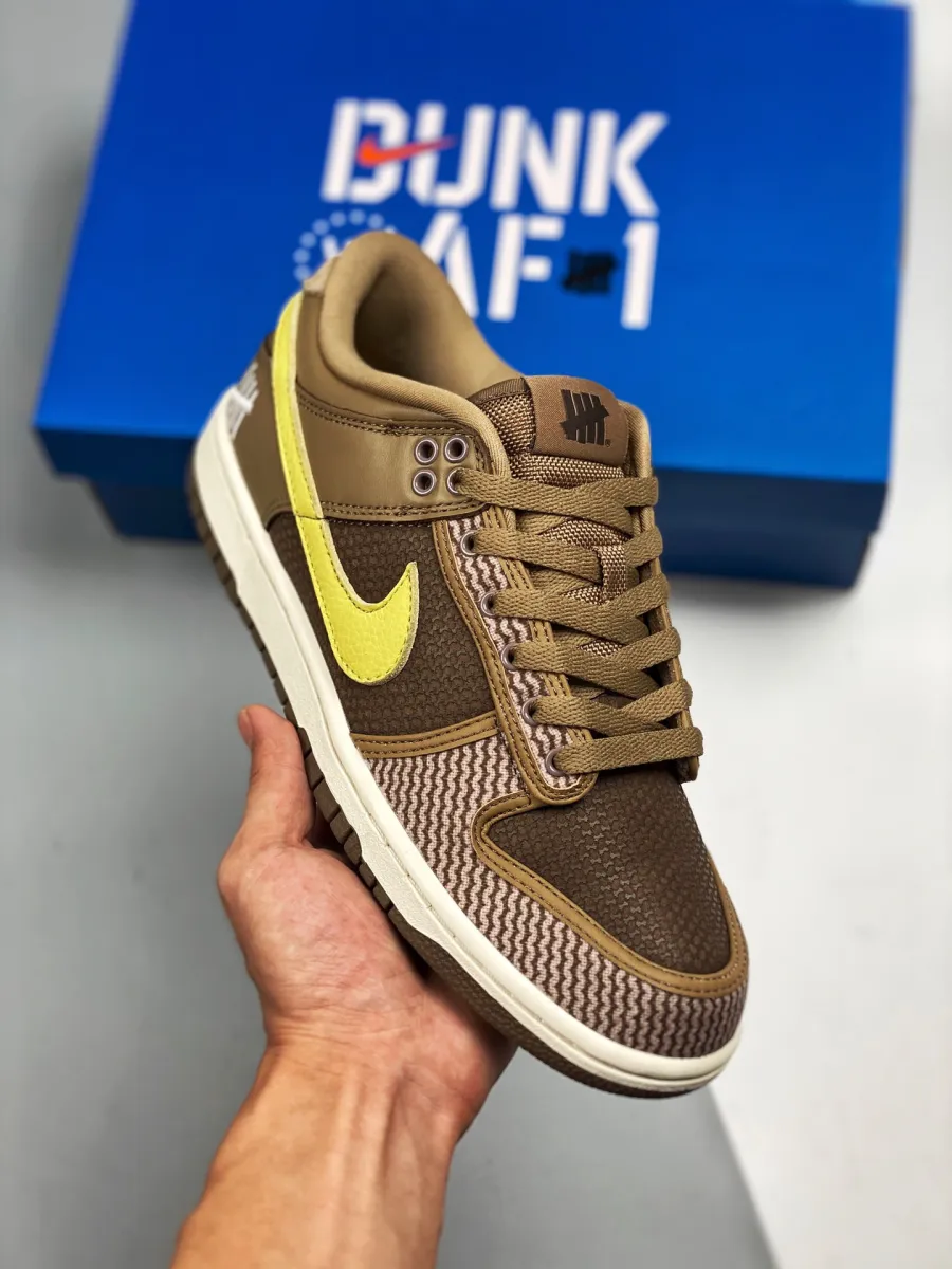 UNDEFEATED x Nike Dunk Low Canteen/Lemon Frost DH3061-200 / canteen dunk