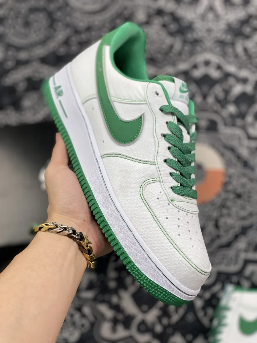 Nike Air Force 1 Low White Green For Sale