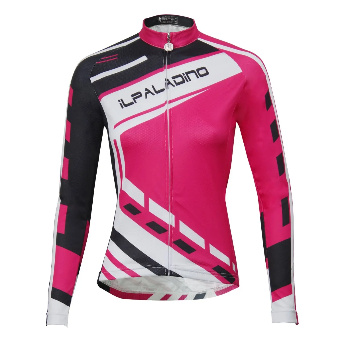 ILPALADINO Women’s Long Sleeves Cycling Clothing Apparel Outdoor Sports Leisure Biking Shirt Suits with Tights (Velvet) NO.768