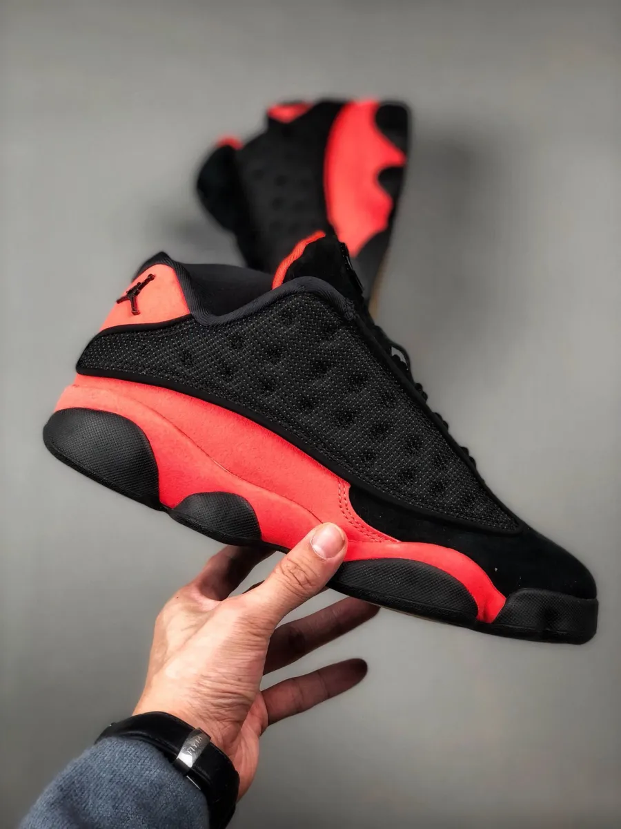 Men's Clot x Air Jordan 13 Low Black/Infrared 23 / air jordan 13 infrared