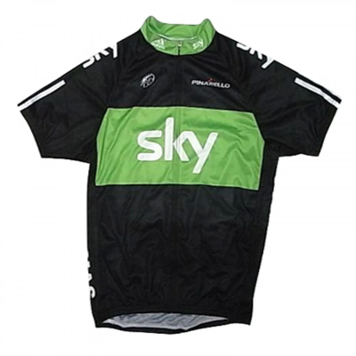 2010 Team SKY Short Sleeve Cycling Jersey In Green