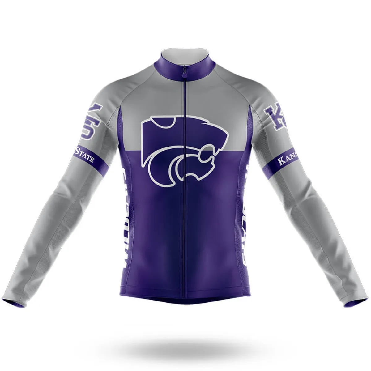 Kansas State University V2 Long Sleeve Cycling Jersey Only
