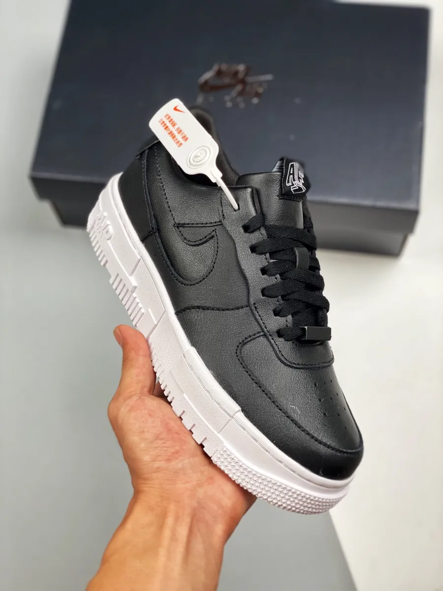 Black White Nike Air Force 1 Pixel pixel air force