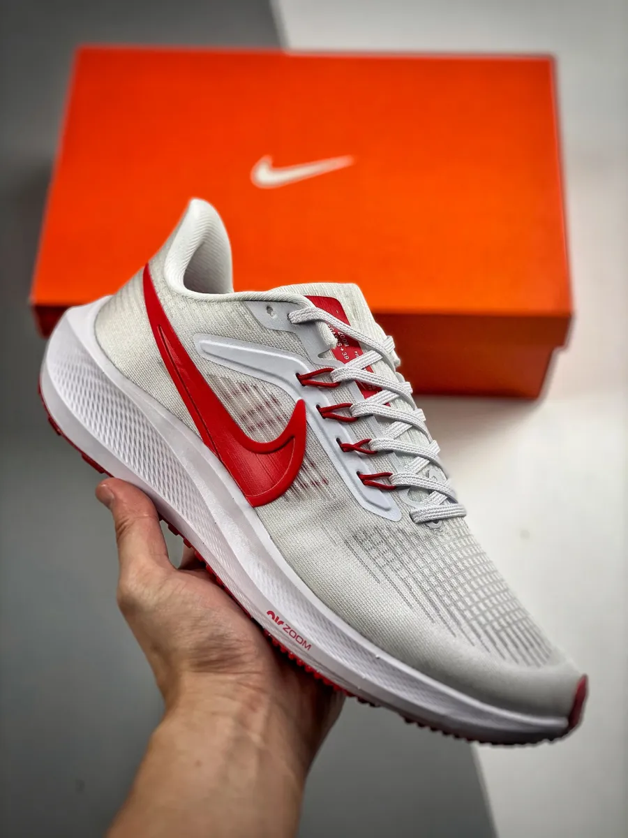 Nike Air Zoom Pegasus 39 Premium White University Red Nike Pegasus Red