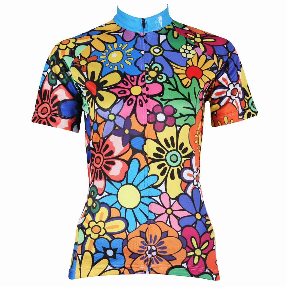 Ilpaladino Anthemy Pattern Women's Quick Dry Short-Sleeve Cycling Jersey Breathable Spring Summer Exercise Wear Bicycling Pro Cycle Clothing Racing Apparel Outdoor Sports Leisure Biking Shirts NO.114