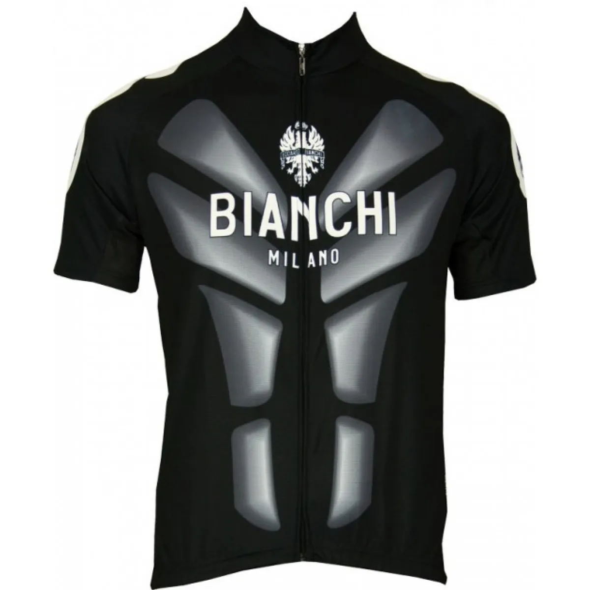 Bianchi Milano short sleeve jersey (long zipper) - RESEGONE