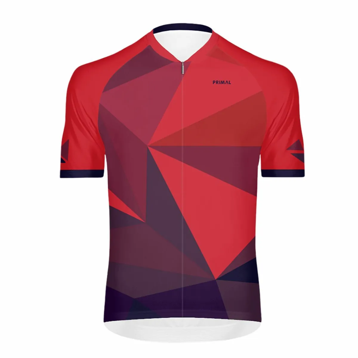 Primal Wear Triangular Men's Omni Full Zip Race Fit Cycling Jersey, Primal Cycling Jersey Review TRI1J80M-2