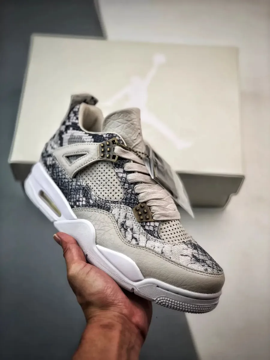 Air Jordan 4 Retro PRM 'Pinnacle Snakeskin' 819139-030 #snakeskin 4s