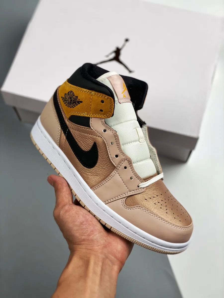 Air Jordan 1 Mid SE Particle Beige/Black-Metallic Red Bronze air jordan 1 mid beige