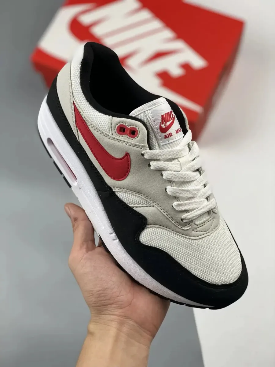 Nike Air Max 1 'Chili' White/Red/Black FD9082-101 Restock
