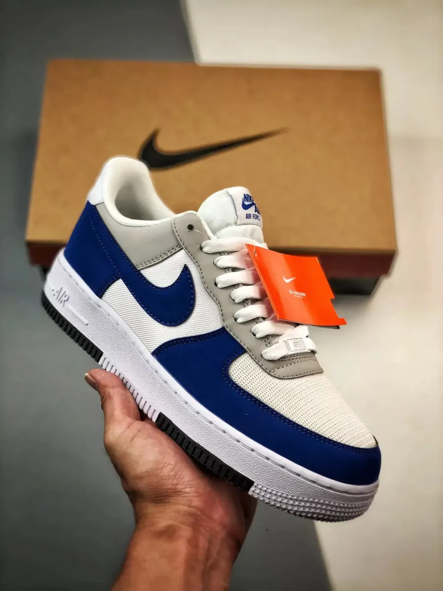 Nike Air Force 1 Low 'Timeless' White/Game Royal-Neutral Grey FJ5471-121 #af1 timeless
