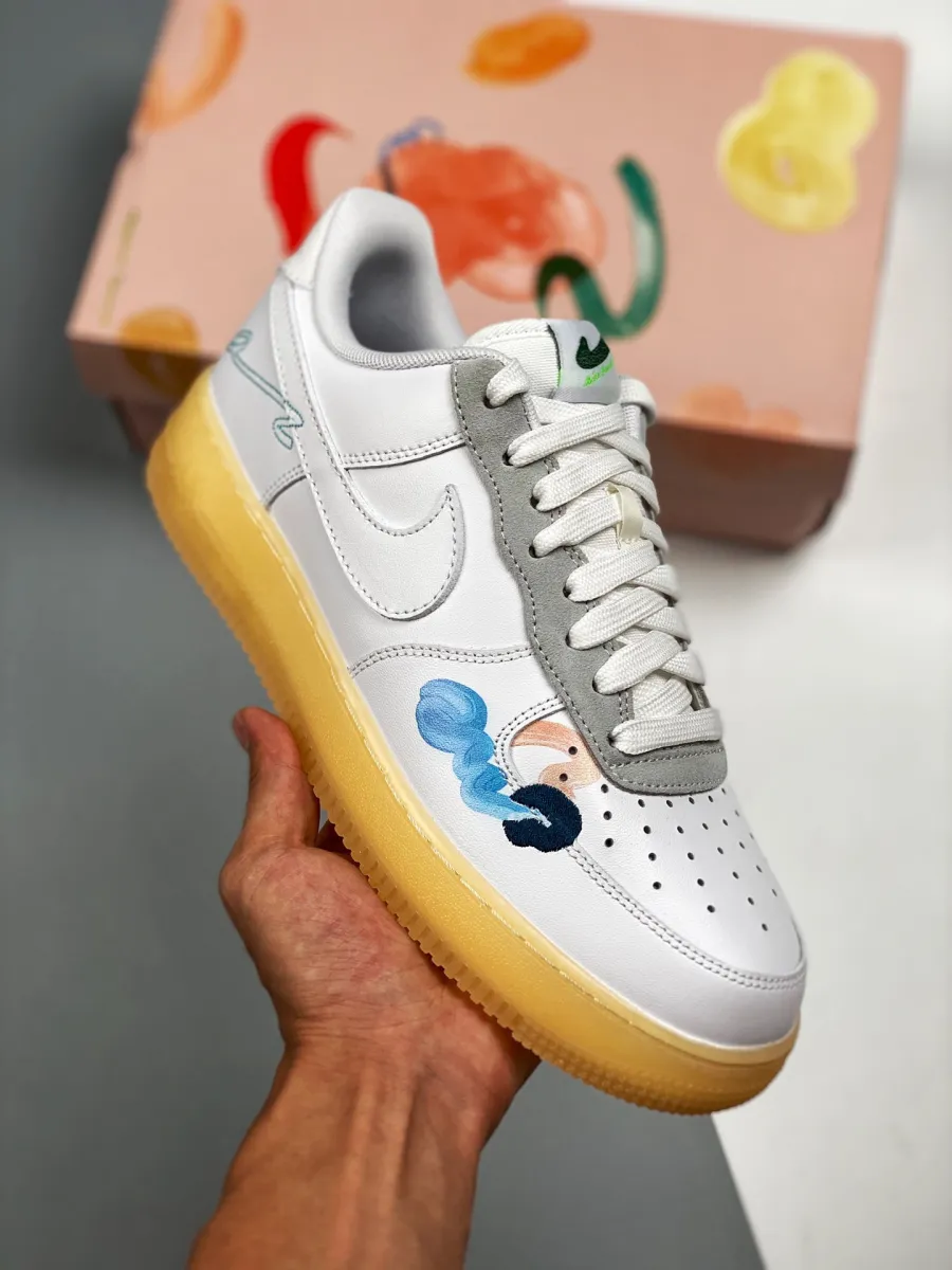 Mayumi Yamase x Nike Air Force 1 Flyleather White DB3598-100 - air force mayumi yamase