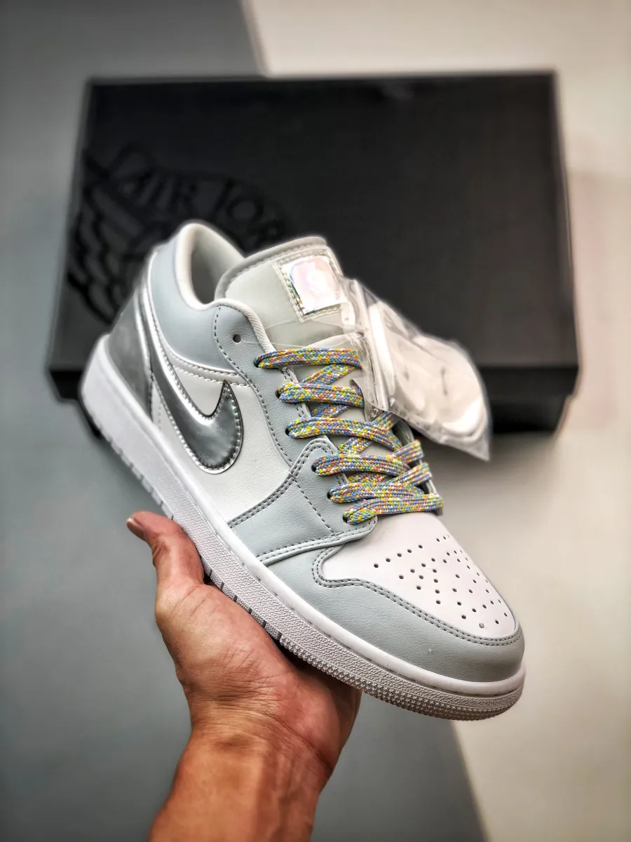 Air Jordan 1 Low SE 'Tear-Away' White/Light Grey DX6070-101 Online